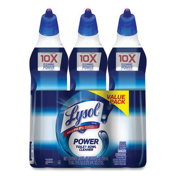 LYSOL® Brand Disinfectant Toilet Bowl Cleaner, Wintergreen, 24 Oz Bottle, 3-pack, 3 Pack-ct freeshipping - TVN Wholesale
